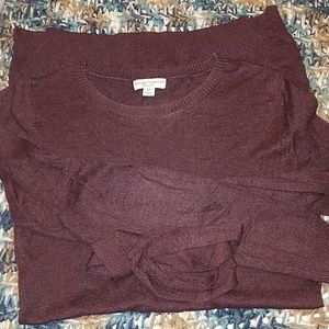 Maternity tunic sweater